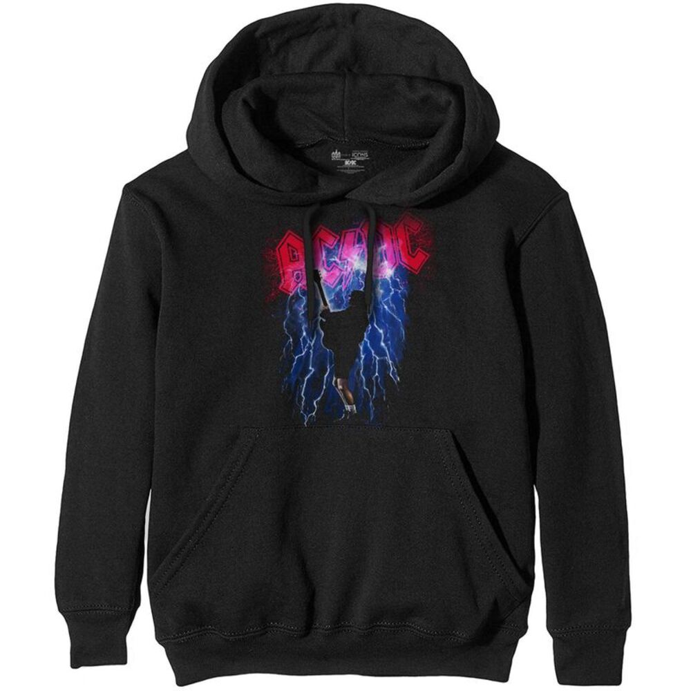 AC/DC Unisex Adult Thunderstruck Pull Over Hoodie / Black